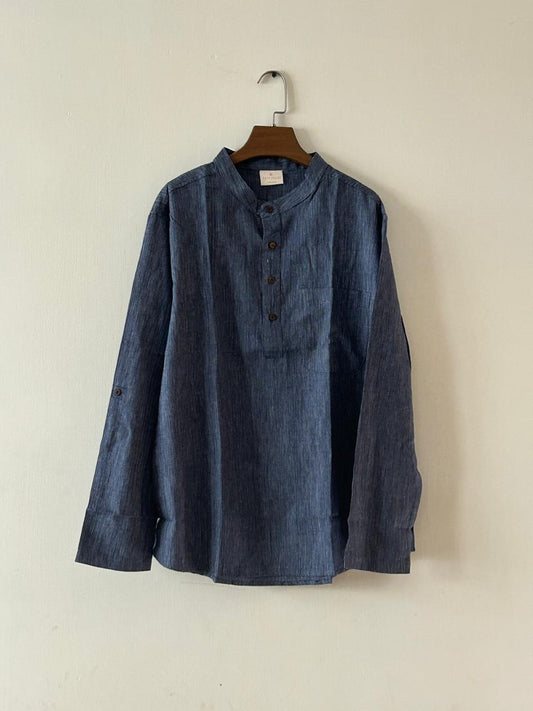 Short Kurta - Ash Grey